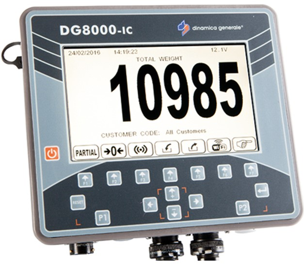Bộ Lập Trình - Hiển Thị Khối Lượng Thức Ăn DG8000-IC