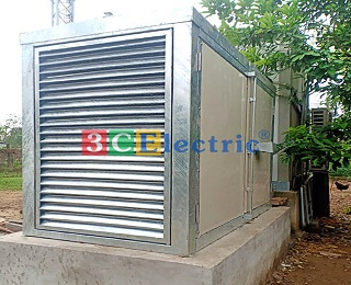 VỎ CHỨA MÁY NỔ (THÍCH ỨNG VỚI MÔI TRƯỜNG KHẮC NGHIỆT), CÓ QUẠT AC