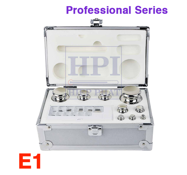 BỘ QUẢ CÂN CHUẨN OIML CẤP CHÍNH XÁC E1 DÒNG PROFESSIONAL SERIES TỪ 1MG ĐẾN 20KG