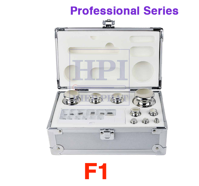 BỘ QUẢ CÂN CHUẨN OIML CẤP CHÍNH XÁC F1 DÒNG PROFESSIONAL SERIES TỪ 1MG ĐẾN 20KG