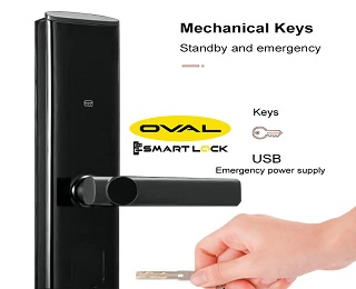 KHOÁ CỬA OVAL SMART LOCK D3