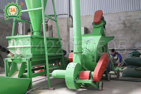 Dây chuyền thiết bị sản xuất cám viên 3A500Kg/h