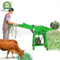 Máy băm đập dập cỏ 3A4kW (có băng tải)