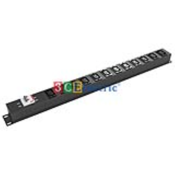 THANH NGUỒN PDU 12 Ổ C19 LẮP DỌC TỦ RACK 20U