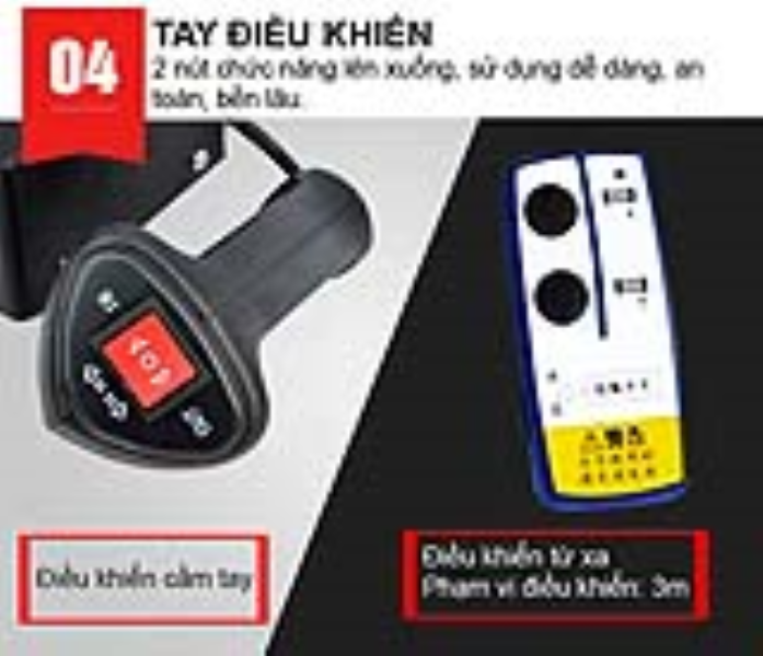TỜI ĐIỆN ẮC QUY 4000LBS 24V