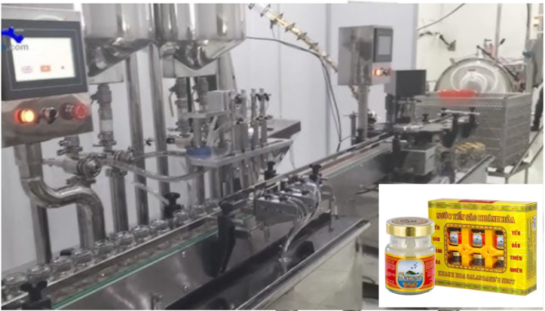 Dây Chuyền Sản Xuất Nước Yến