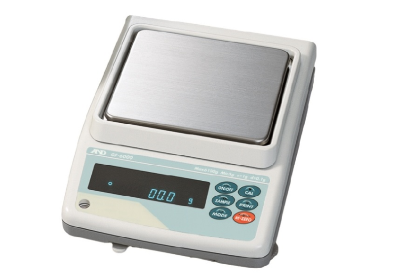 Cân điện tử chính xác 6.1kg, 0.01g AND Model GF-6100