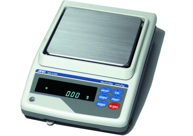 Cân điện tử chính xác 6.1kg, 0.01g AND Model GX-6100