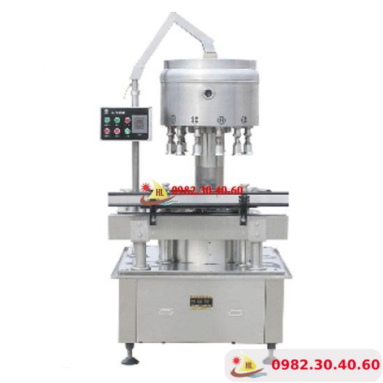Máy Chiết Rót Lon Dịch Có Hạt