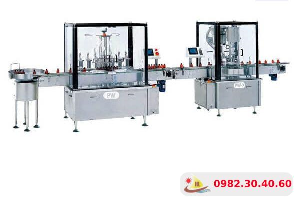 Máy Chiết Rót Siro Lỏng Tự Động