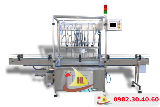 Máy Chiết Rót Tương Ớt, Sa Tế Tự Động