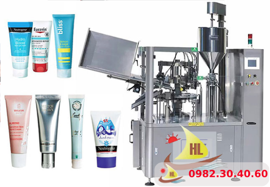 Máy Chiết Rót Tuýp Kem Đánh Răng Tự Động