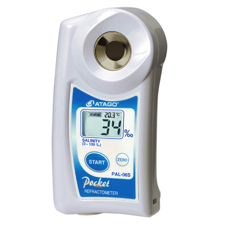 Máy khúc xạ kế đo độ mặn ATAGO Model PAL-06S