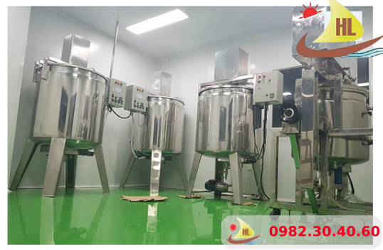 Máy Đồng Hóa Nhũ Tương Chân Không