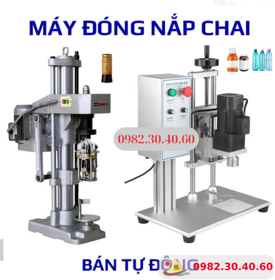 Máy Dập Nút Bần Chai Vang Bán Tự Động – Máy Dập Nắp Vang Đỏ