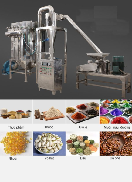 Máy Nghiền Siêu Mịn Bột