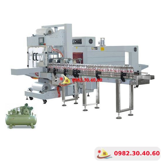 Máy Cắt Dán Co Lốc Chai Tự Động