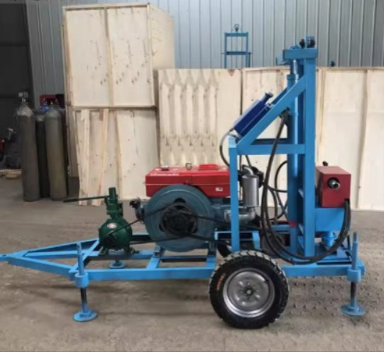 GIÀN KHOAN GIẾNG THỦY LỰC CHẠY ĐỘNG CƠ DIESEL