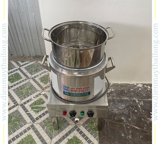 Nồi Hấp Cơm Tấm Bằng Điện 40CM