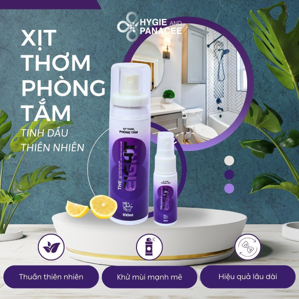 The Eight – Xịt Thơm Phòng Tắm
