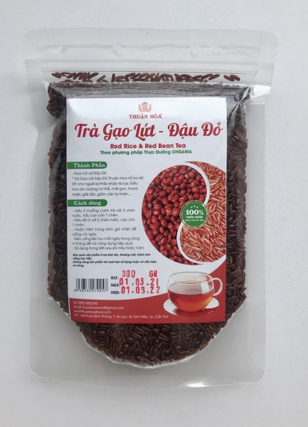 Trà gạo lứt đậu đỏ