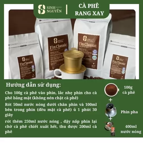 CÀ PHÊ FIN CLASSIC (500G)