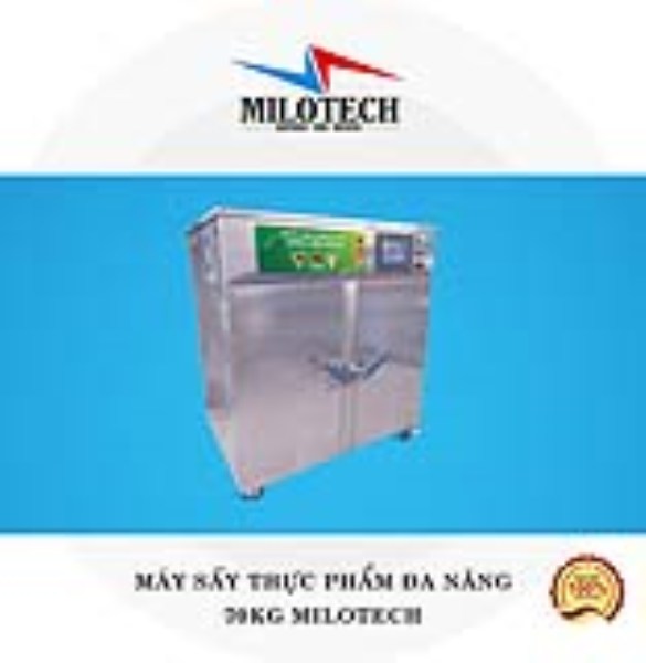 Máy sấy thực phẩm đa năng 70kg Milotech