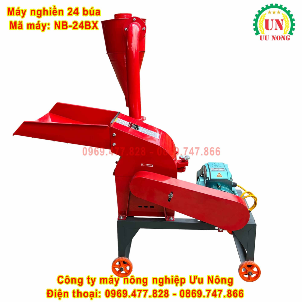 Máy nghiền thưc ăn chăn nuôi | Máy nghiền UN – NB24BX buồng nghiền lớ