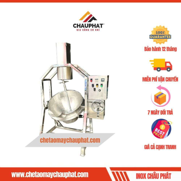 Chảo Sên Nhân Bánh Trung Thu Lệch Tâm Bằng Inox 304