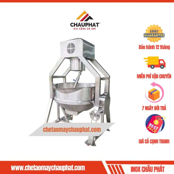Chảo Xào Mắm Ruốc Công Nghiệp Bằng Inox 304