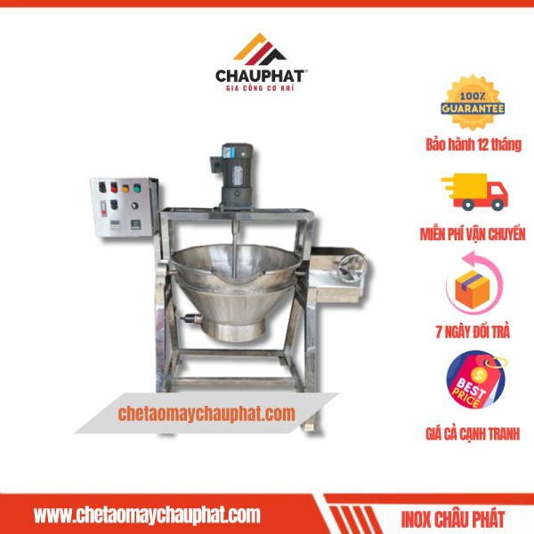 Máy Xào Thức Ăn Công Nghiệp Tự Động