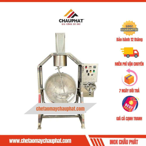 Nồi sên mứt dừa non, mứt gừng gia đình và công nghiệp