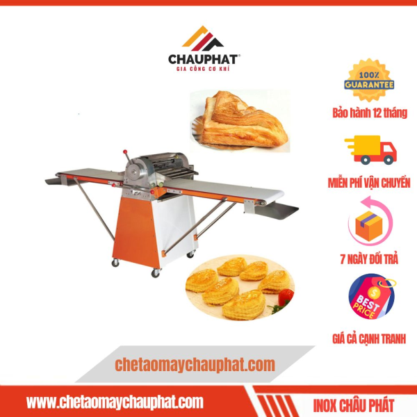 Máy cán bột băng chuyền, băng tải