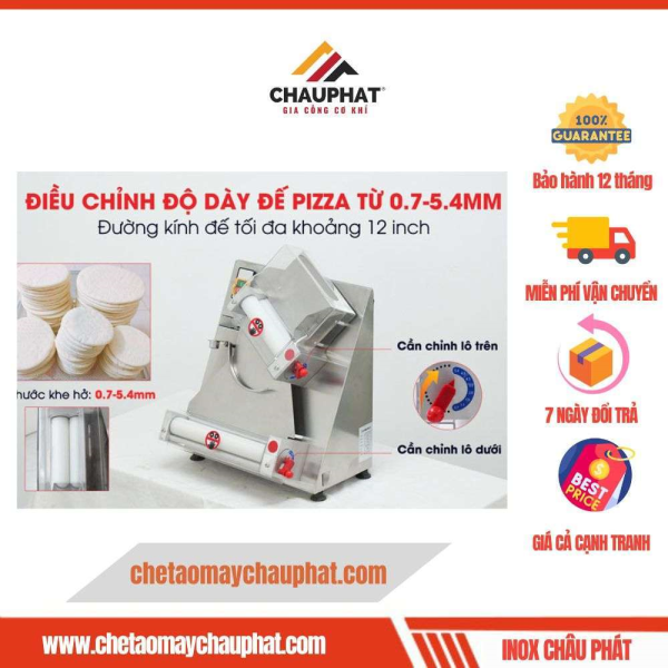 Máy cán bột lọc cho gia đình và công nghiệp