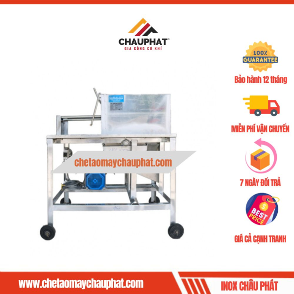 Máy cưa nước đá 6 lưỡi bằng inox 304