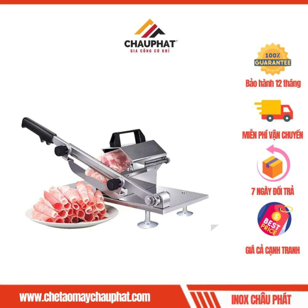 Máy thái thịt cắt xương bằng tay đa năng