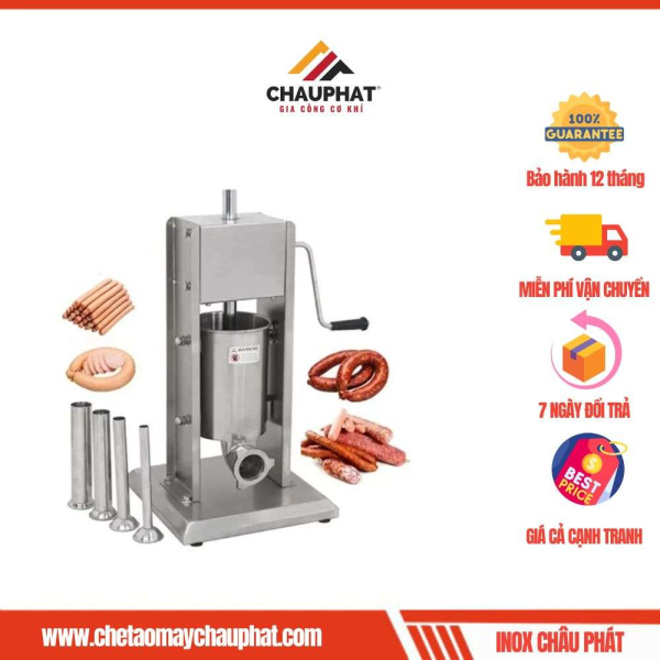 Máy nhồi xúc xích, nhồi thịt mini gia đình