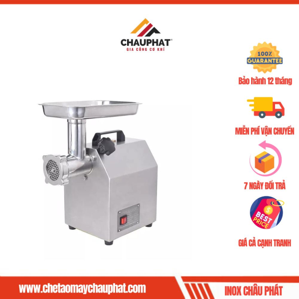 Máy xay thịt 1kg đa năng mini làm giò chả cho gia đình