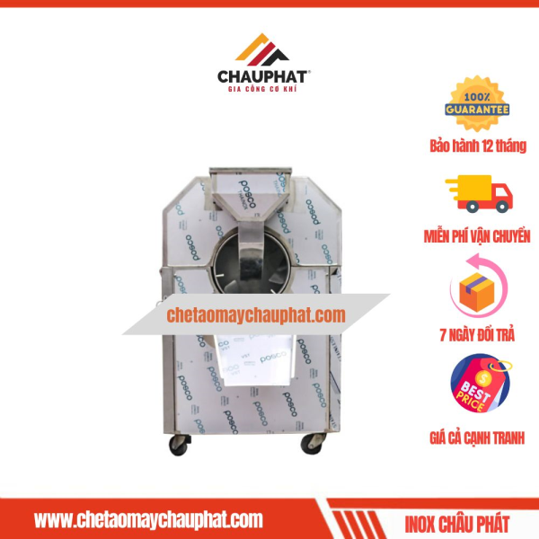 Máy Rang Đậu Nành, Hạt Dẻ, Hạt Điều Đa Năng