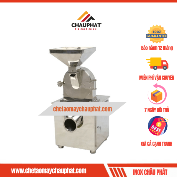 Máy nghiền bột Bột Gạo, Bột Ngô, Bột Ngũ Cốc 3 pha