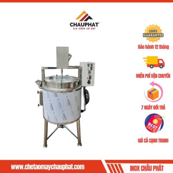 Nồi Nấu Gia Nhiệt Có Cánh Khuấy 100L