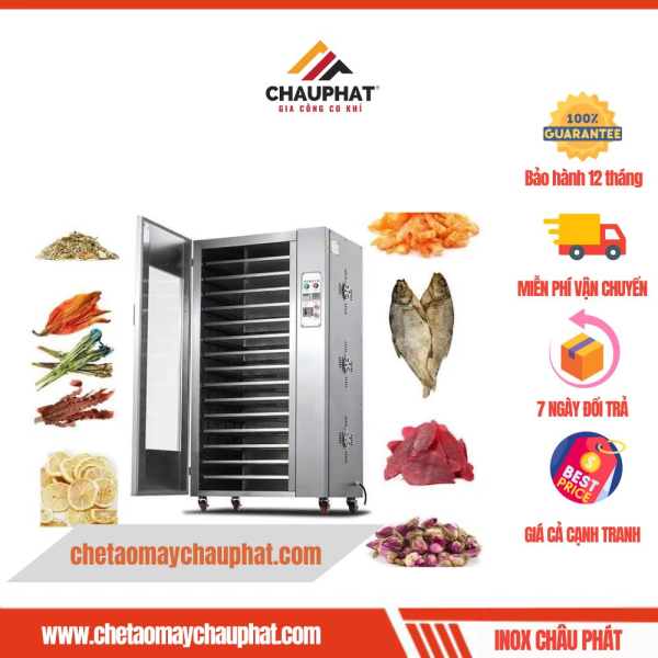 Máy Sấy Trái Cây Thực Phẩm 10Kg