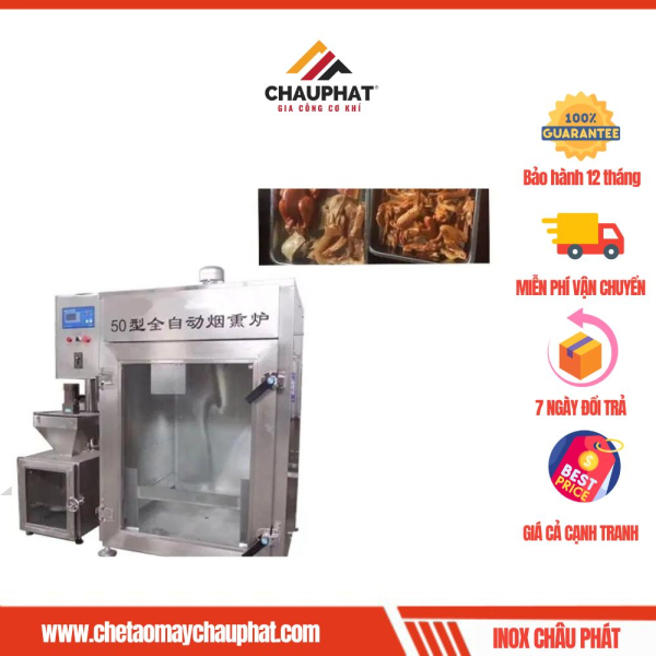 Máy Xông Khói Thực Phẩm Mini Gia Đình Và Công Nghiệp