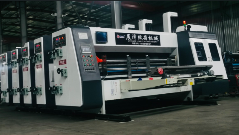 Máy in Flexo hai màu có bỏ CHAP J-1200