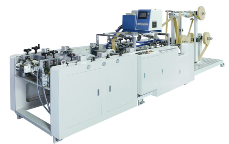 Máy dán quai túi giấy dẹp tự động FY-B18G