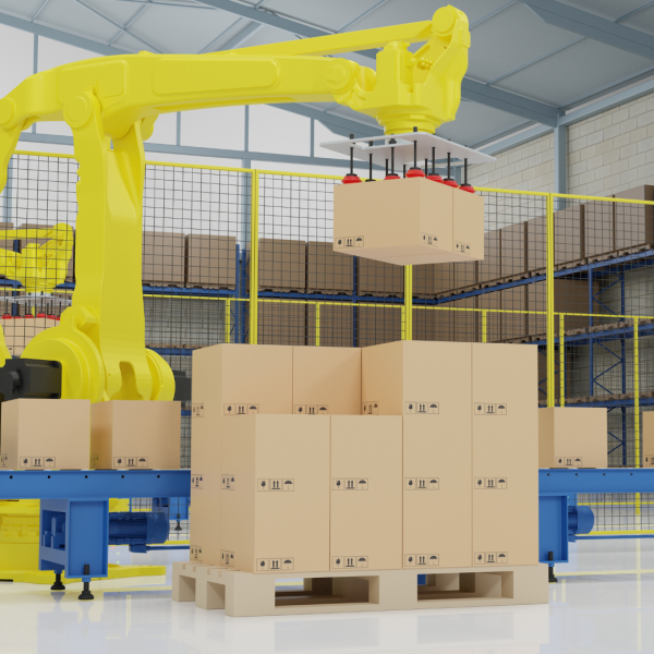 Robot De-Palletizing – Robot Xếp Pallet