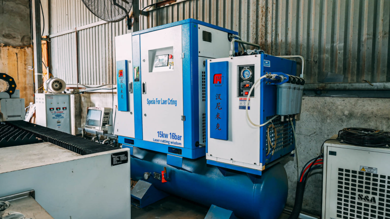 Máy nén khí cho máy cắt laser