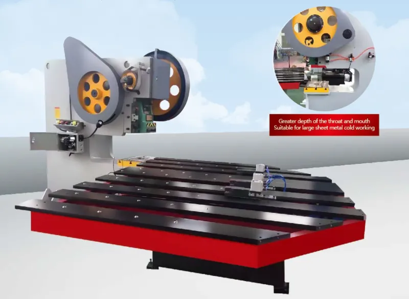 Máy Đột Dập Cơ Khí J21S (Bàn Cấp Liệu CNC Tự Động)