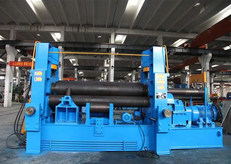 Máy lốc tôn 4 trục thủy lực W12