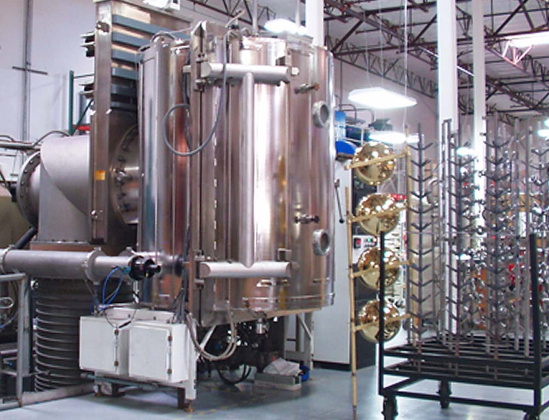 Máy mạ PVD: Mạ thìa inox, mạ vàng đồ nội thất